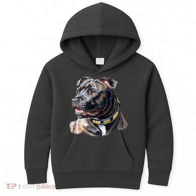 Stafford Bull Terrier Kids Hoodie
