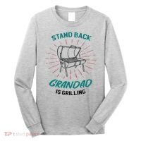 Stand Back Grandad Is Grilling Long Sleeve Shirt thumb 0