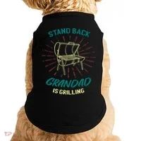Stand Back Grandad Is Grilling Doggie Tank thumb 0