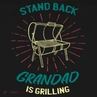Stand Back Grandad Is Grilling Doggie Tank thumb 4