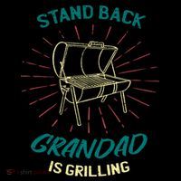 Stand Back Grandad Is Grilling Hoodie thumb 7