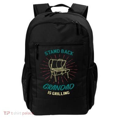 Stand Back Grandad Is Grilling Backpack