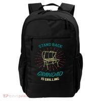 Stand Back Grandad Is Grilling Backpack thumb 0