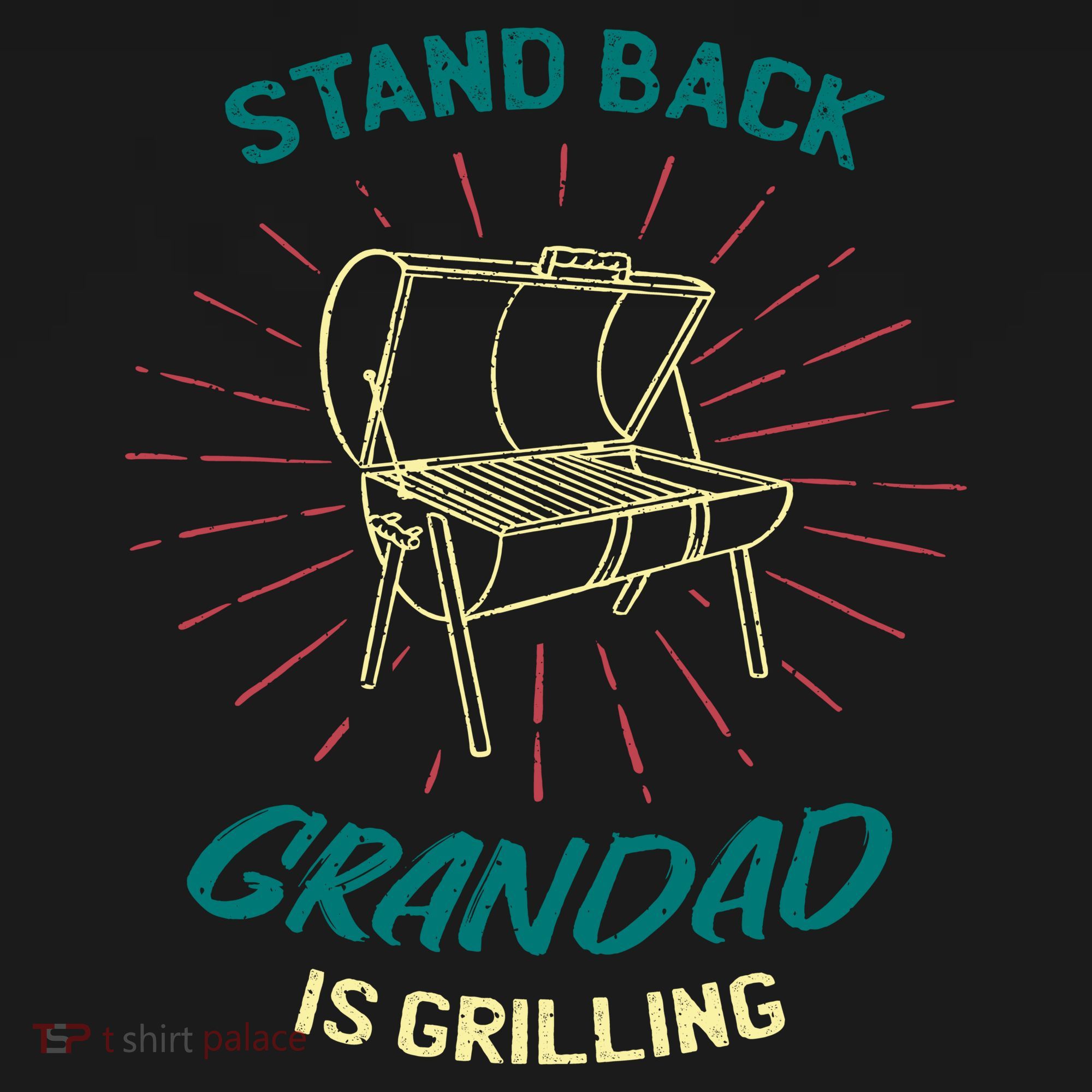 Stand Back Grandad Is Grilling Bucket Hat