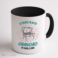 Stand Back Grandad Is Grilling Coffee Mug thumb 1