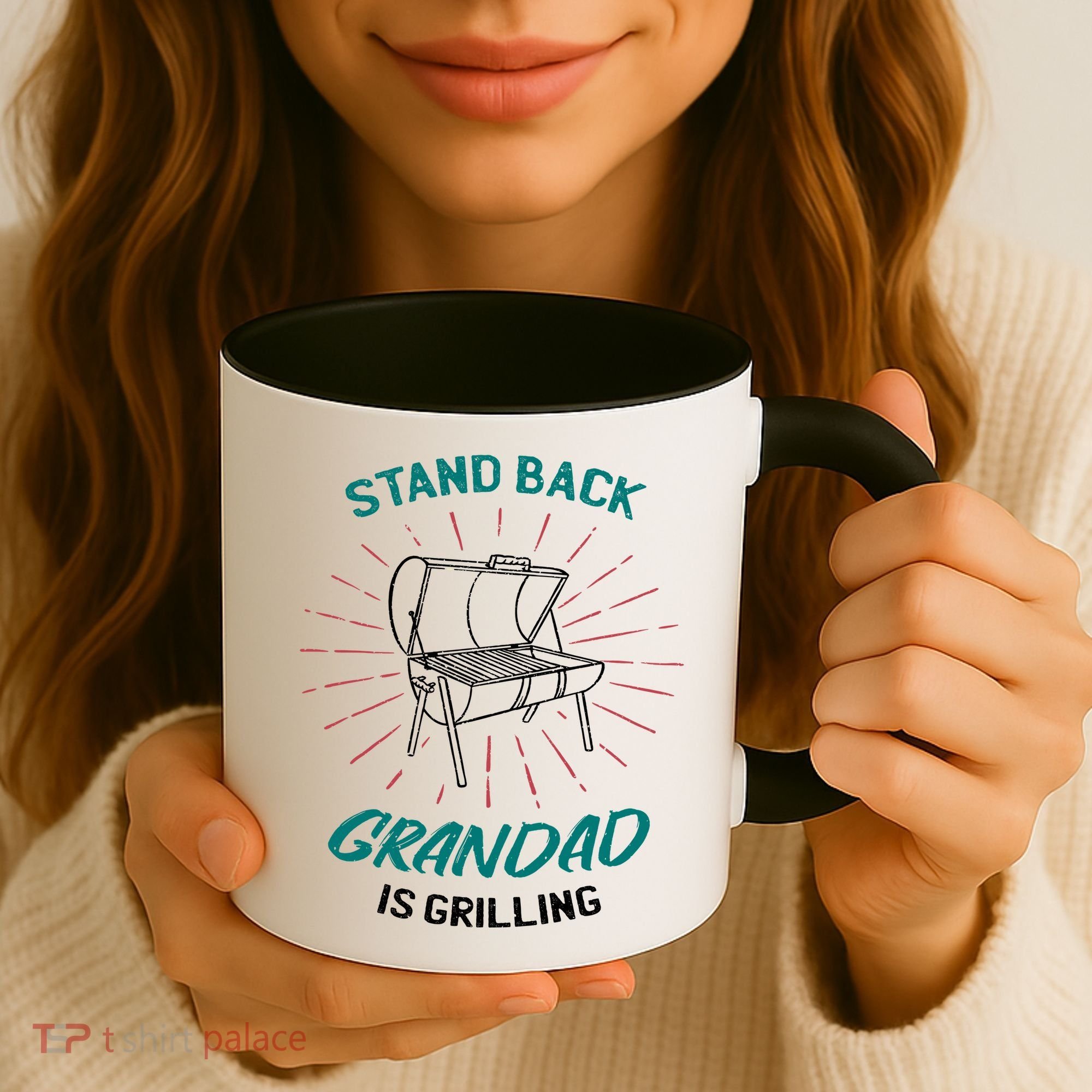 Stand Back Grandad Is Grilling Coffee Mug