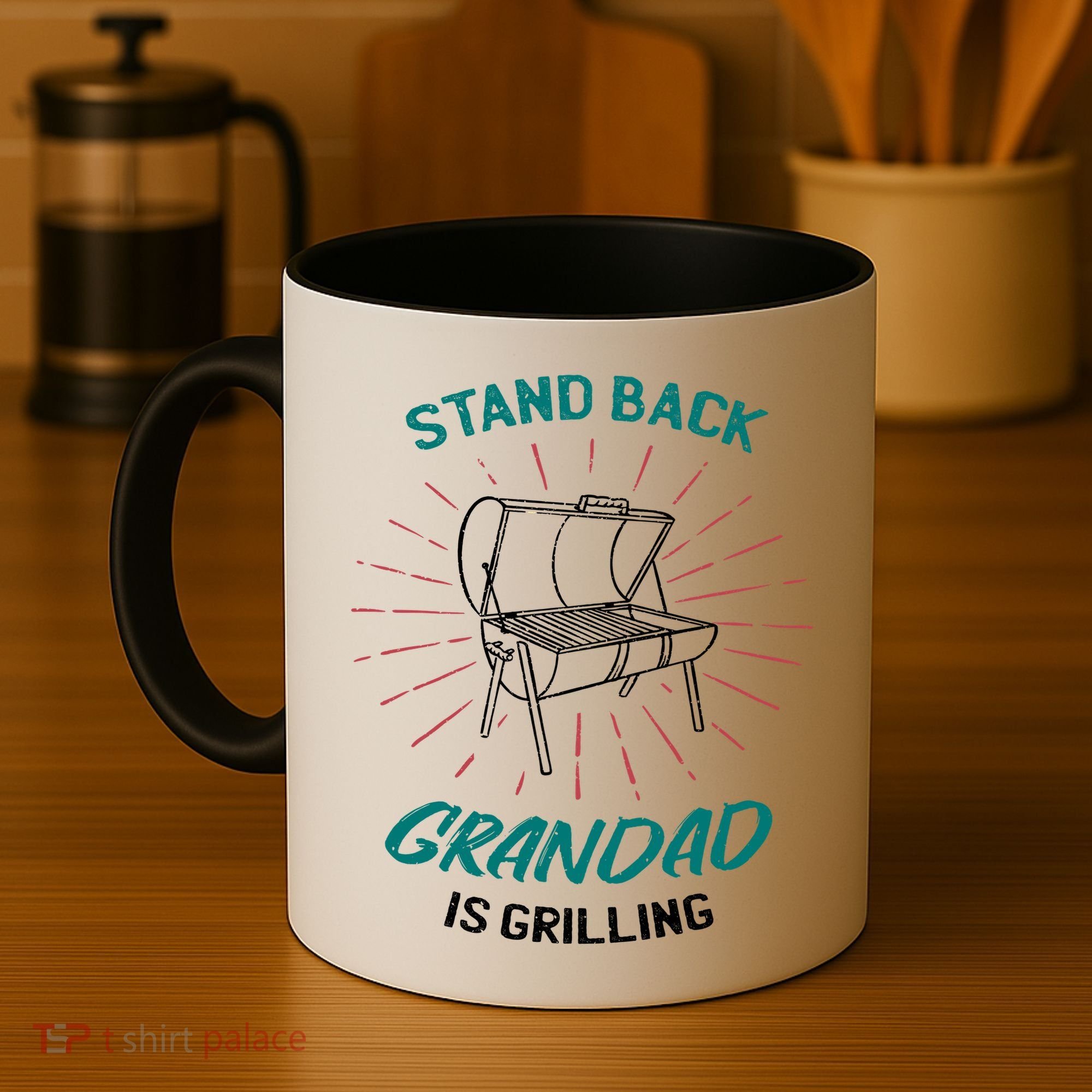 Stand Back Grandad Is Grilling Coffee Mug