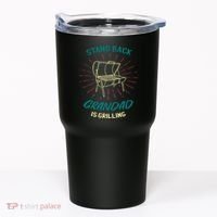 Stand Back Grandad Is Grilling Tumbler thumb 0