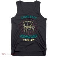Stand Back Grandad Is Grilling Tank Top thumb 0