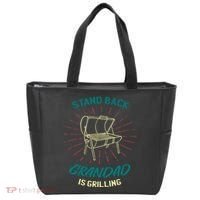 Stand Back Grandad Is Grilling Tote Bag thumb 0