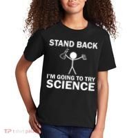 Stand Back I'm Going To Try Science Kids T-Shirt thumb 2