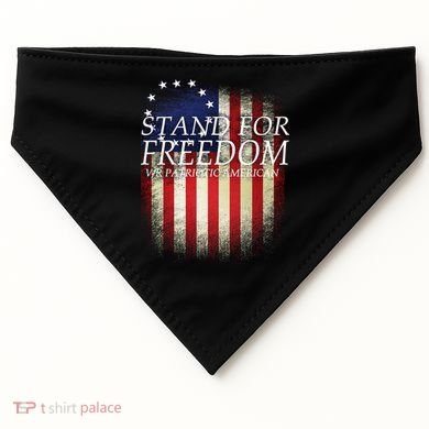 Stand For Freedom USA-Made Doggie Bandana