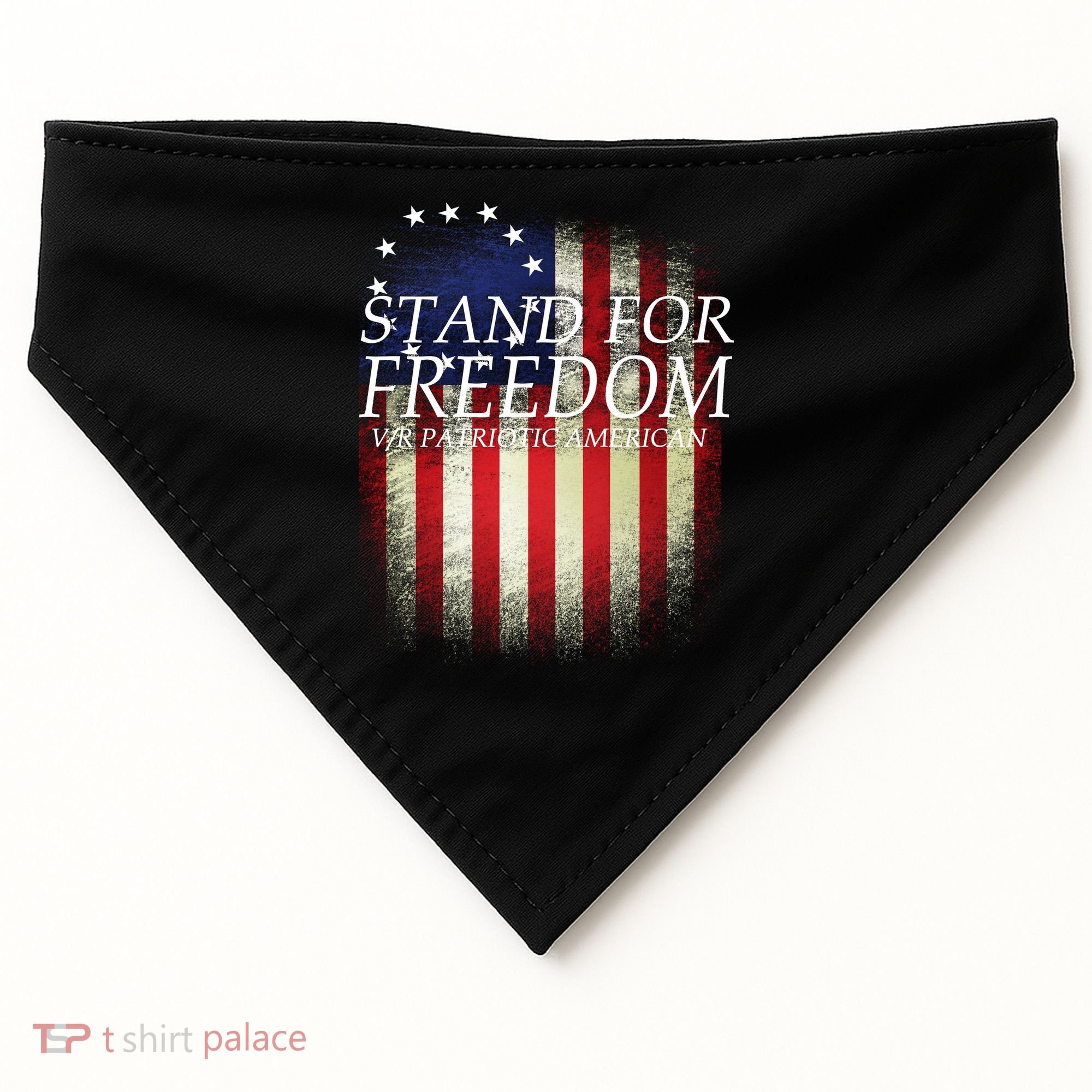 Stand For Freedom USA-Made Doggie Bandana