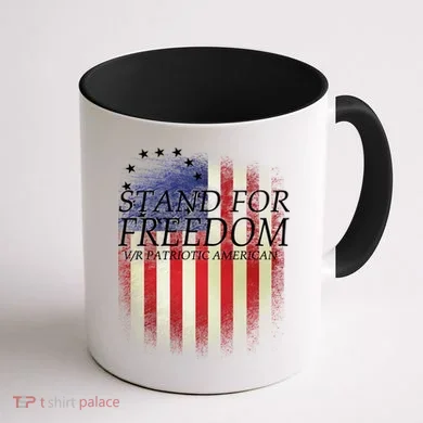 Stand For Freedom Coffee Mug back