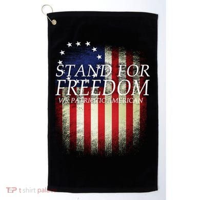 Stand For Freedom Golf Towel