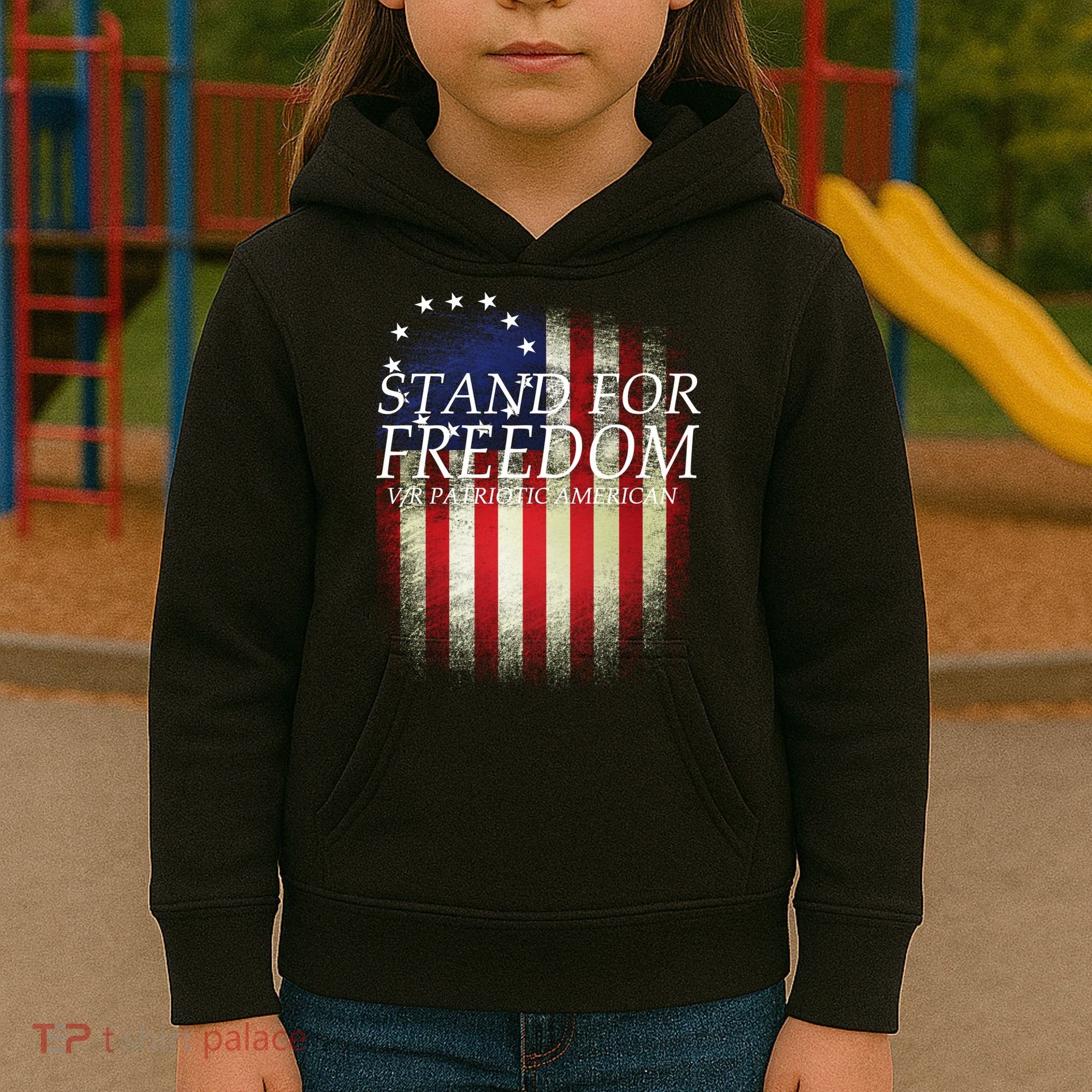 Stand For Freedom Kids Hoodie