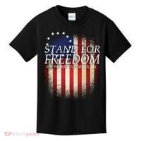 Stand For Freedom Kids T-Shirt thumb 0