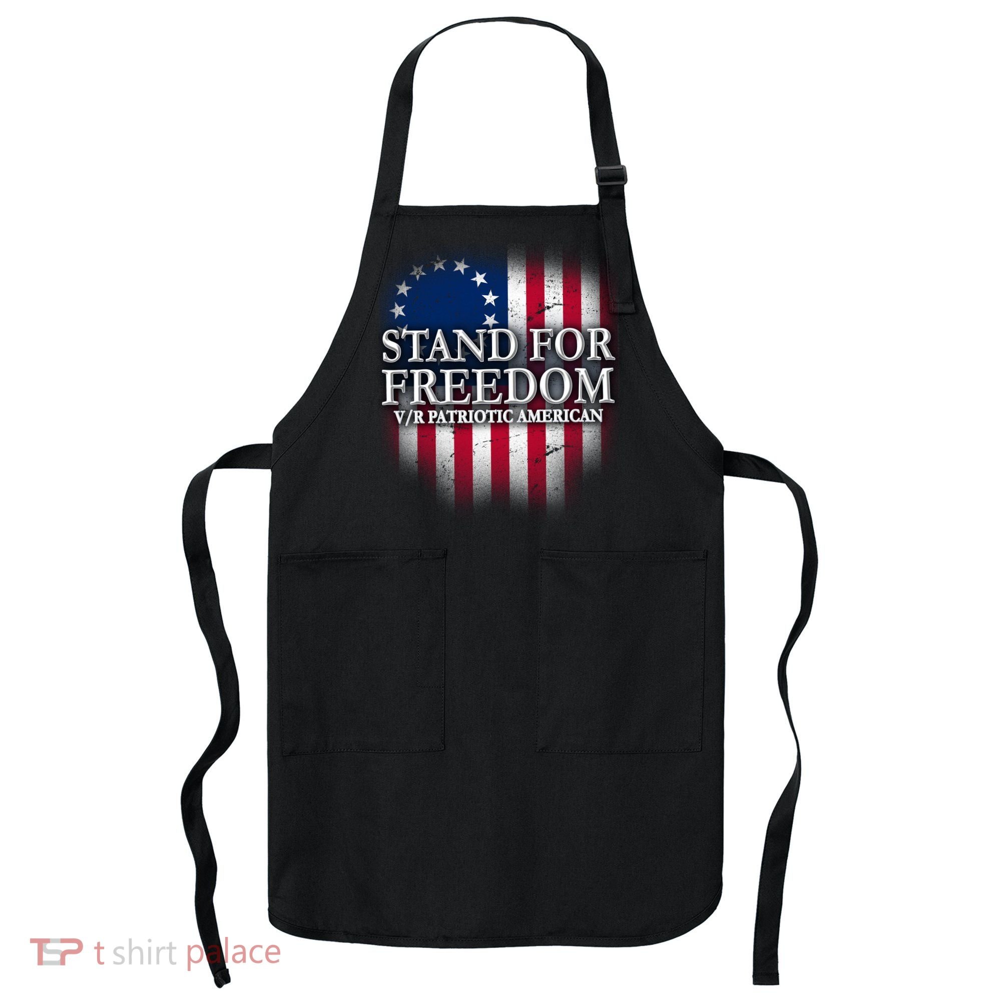 Stand For Freedom V/R Patriotic American Apron