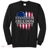 Stand For Freedom V/R Patriotic American Sweatshirt thumb 0