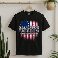 Stand For Freedom V/R Patriotic American T-Shirt thumb 2
