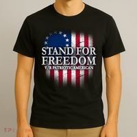 Stand For Freedom V/R Patriotic American T-Shirt thumb 3