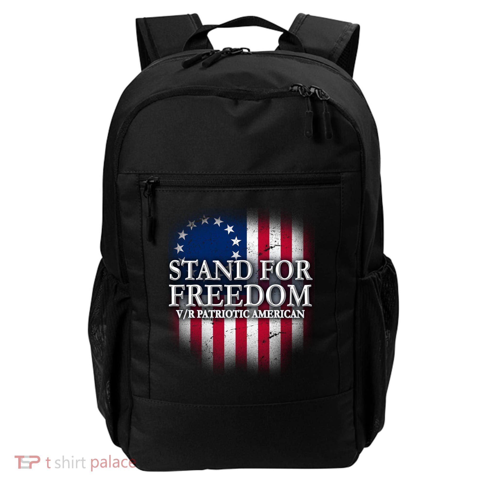 Stand For Freedom V/R Patriotic American Backpack