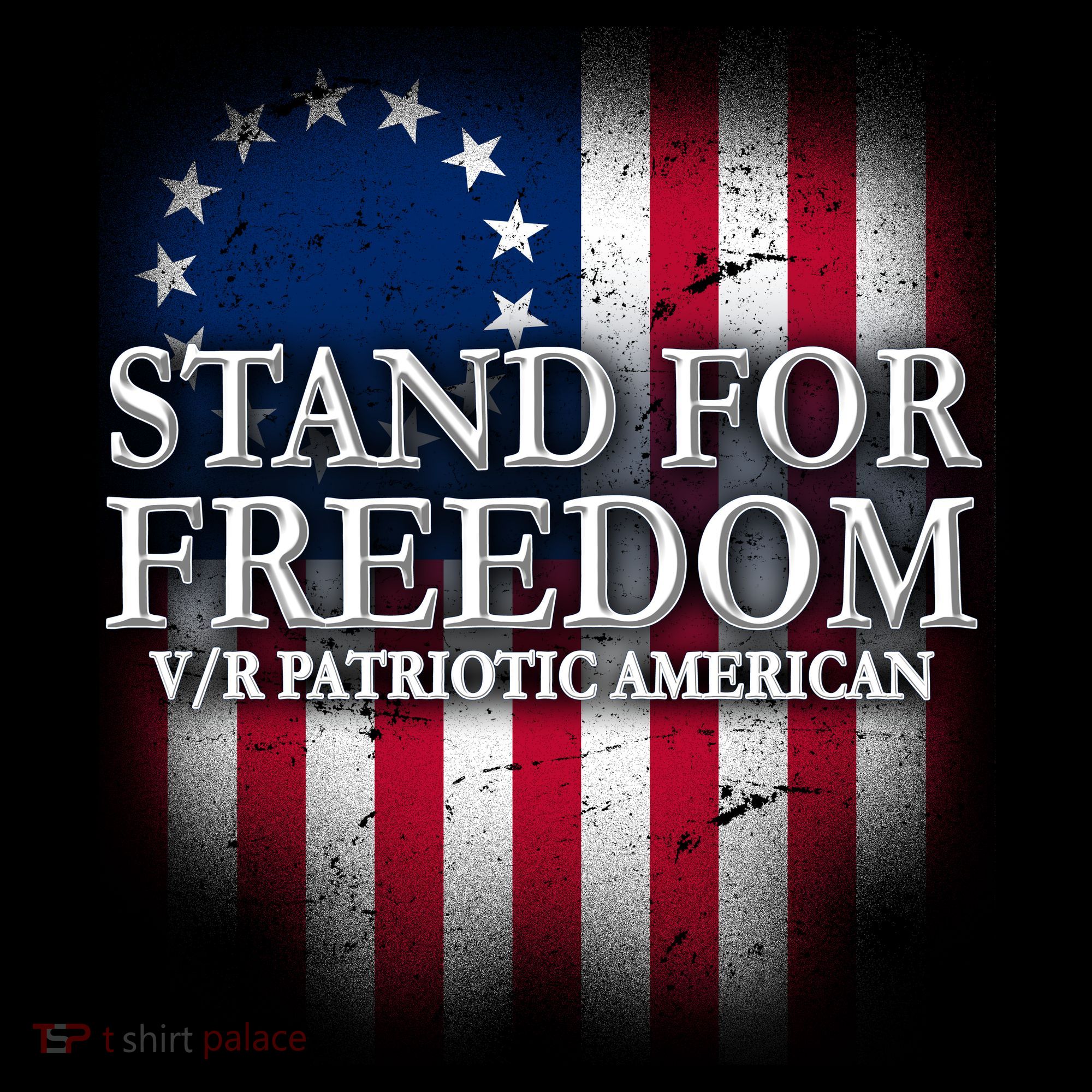 Stand For Freedom V/R Patriotic American Women's Tank Top