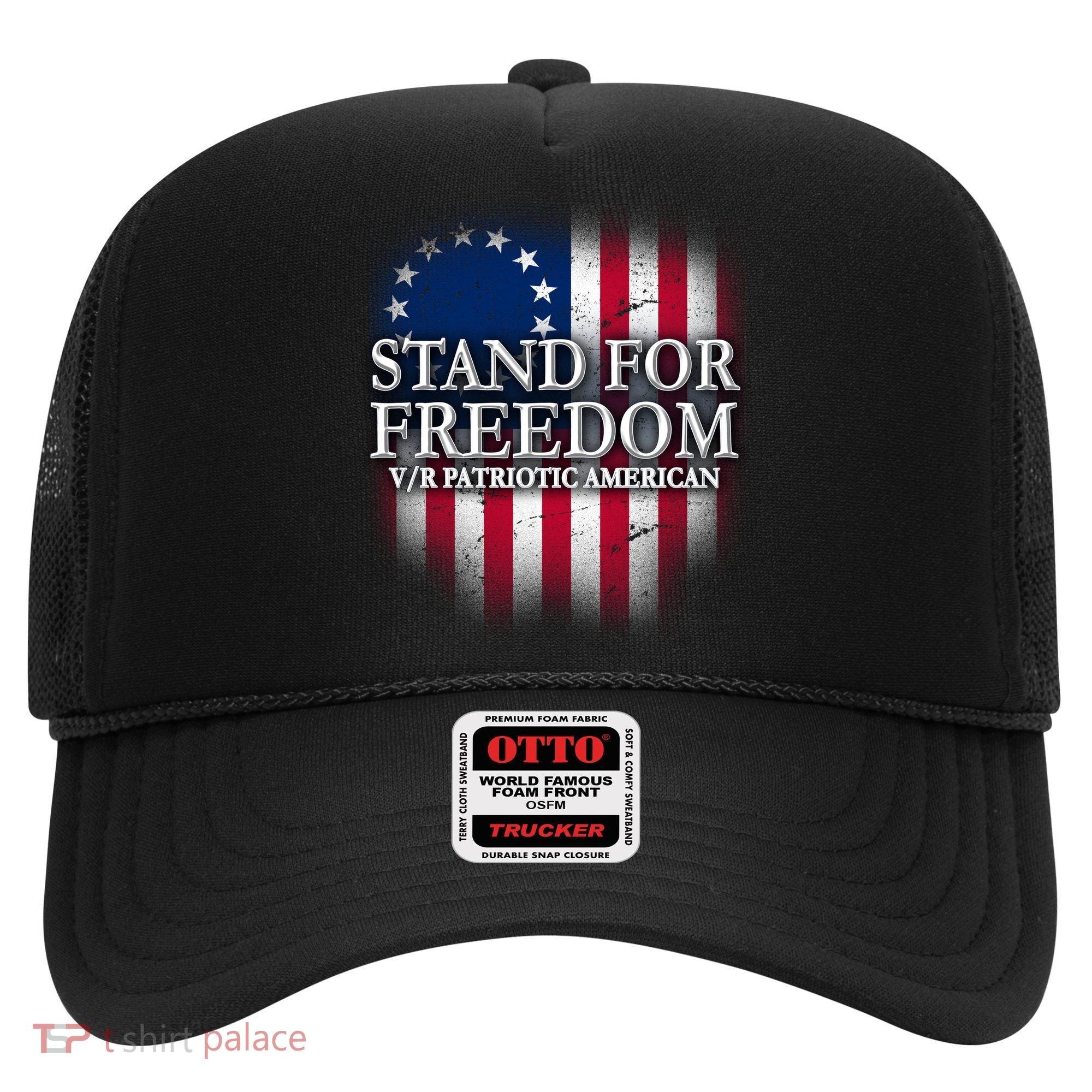 Stand For Freedom V/R Patriotic American Hat