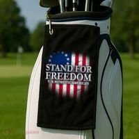 Stand For Freedom V/R Patriotic American Golf Towel thumb 2