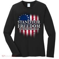 Stand For Freedom V/R Patriotic American Women's Long Sleeve Shirt thumb 0