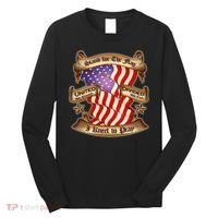 Stand For The Flag I Kneel To Pray United We Stand Divided We Fail Long Sleeve Shirt thumb 0