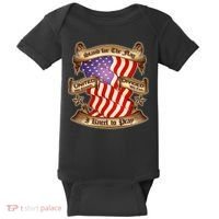 Stand For The Flag I Kneel To Pray United We Stand Divided We Fail Baby Bodysuit thumb 0