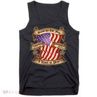 Stand For The Flag I Kneel To Pray United We Stand Divided We Fail Tank Top thumb 0