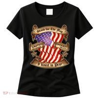 Stand For The Flag I Kneel To Pray United We Stand Divided We Fail Women's T-Shirt thumb 0
