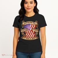 Stand For The Flag I Kneel To Pray United We Stand Divided We Fail Women's T-Shirt thumb 4