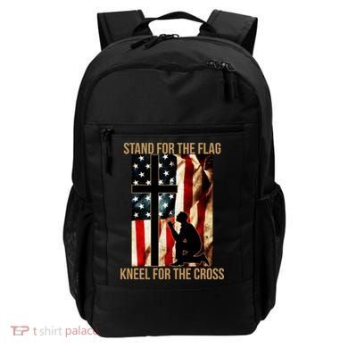 Stand For the Flag Kneel for the Cross Backpack