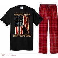 Stand For the Flag Kneel for the Cross Pajama Set thumb 0
