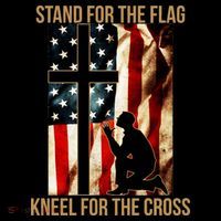 Stand For the Flag Kneel for the Cross Women's Tank Top thumb 5