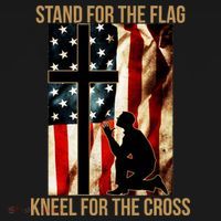 Stand For the Flag Kneel for the Cross Baby Bodysuit thumb 2