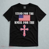 Stand For the Flag Kneel For the Cross National Anthem T-Shirt thumb 5