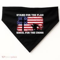 Stand For the Flag Kneel for the Cross USA Army USA-Made Doggie Bandana thumb 0