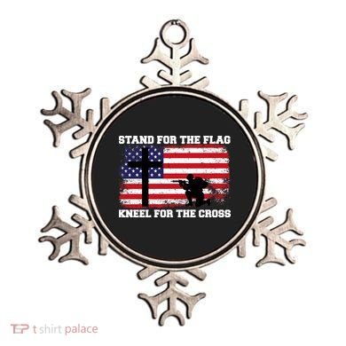 Stand For the Flag Kneel for the Cross USA Army Ornament