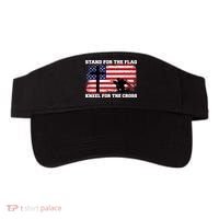 Stand For the Flag Kneel for the Cross USA Army Visor thumb 0