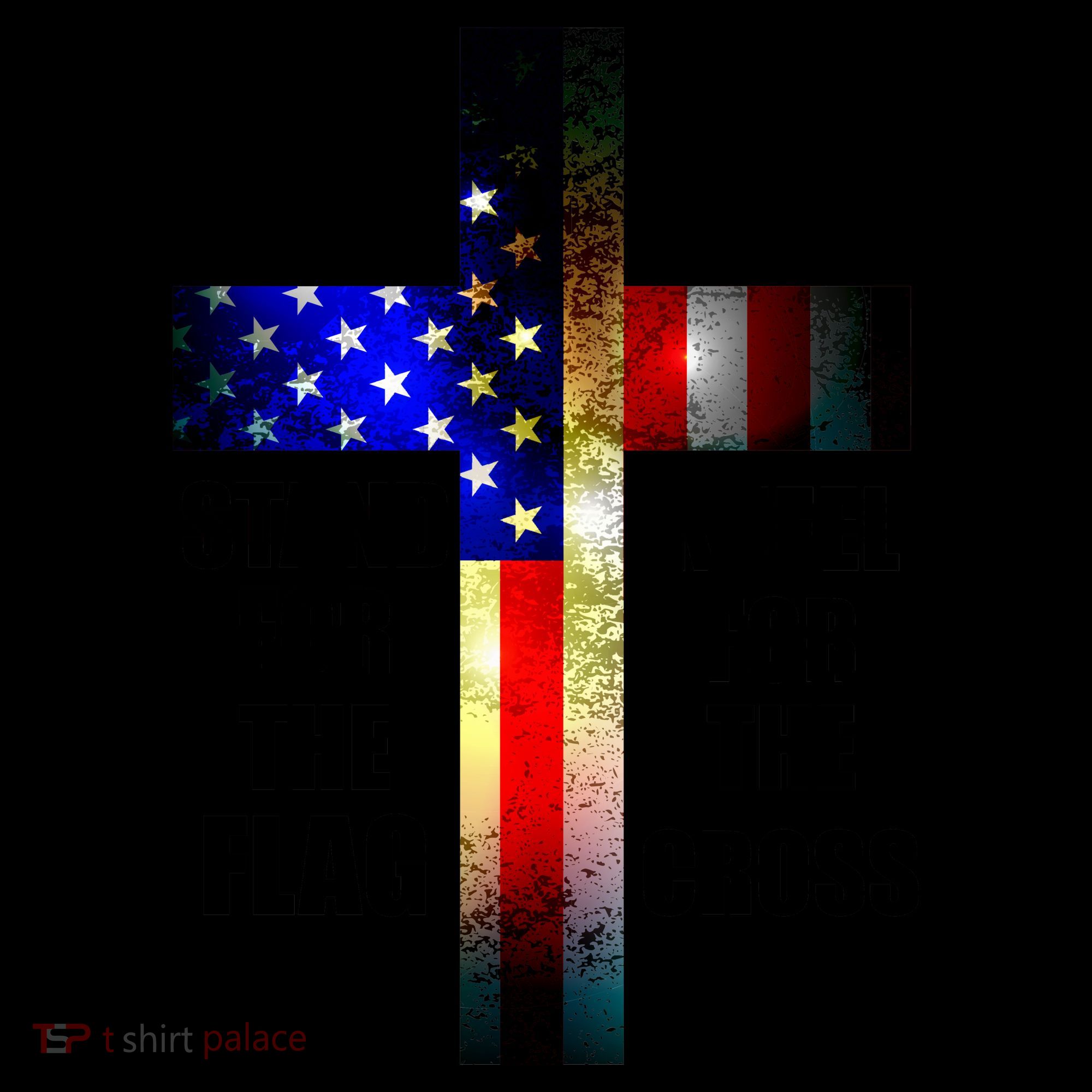 Stand For the Flag Kneel for the Cross USA FLAG Coffee Mug