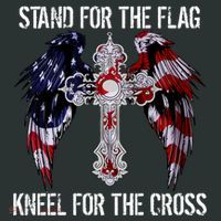 Stand For The Flag Kneel For The Cross USA National Anthem T-Shirt thumb 7