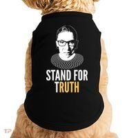Stand For Truth Quote Ruth Bader Ginsburg Tribute Doggie Tank thumb 0