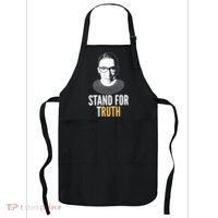 Stand For Truth Quote Ruth Bader Ginsburg Tribute Apron thumb 0