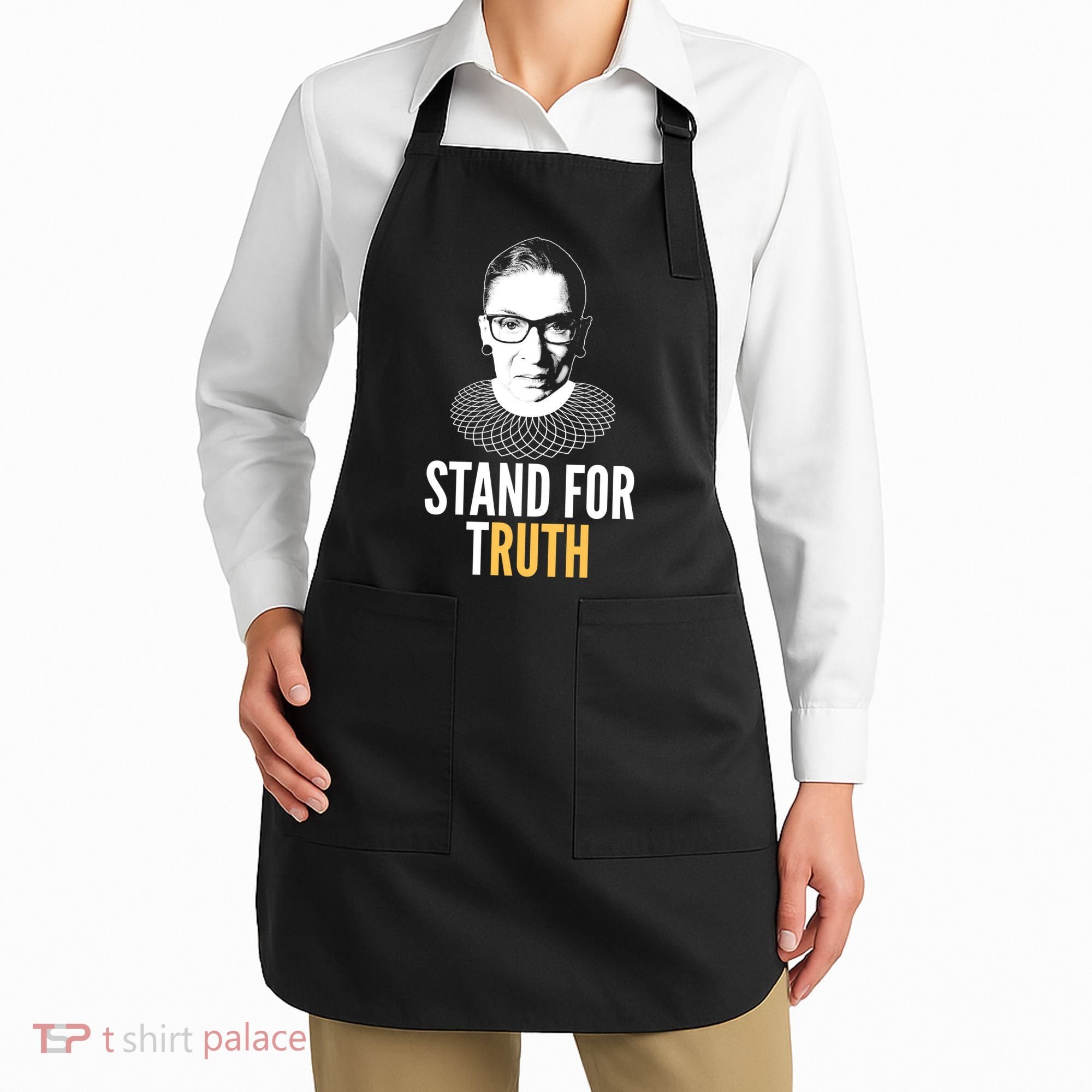 Stand For Truth Quote Ruth Bader Ginsburg Tribute Apron