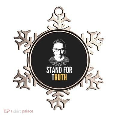 Stand For Truth Quote Ruth Bader Ginsburg Tribute Ornament