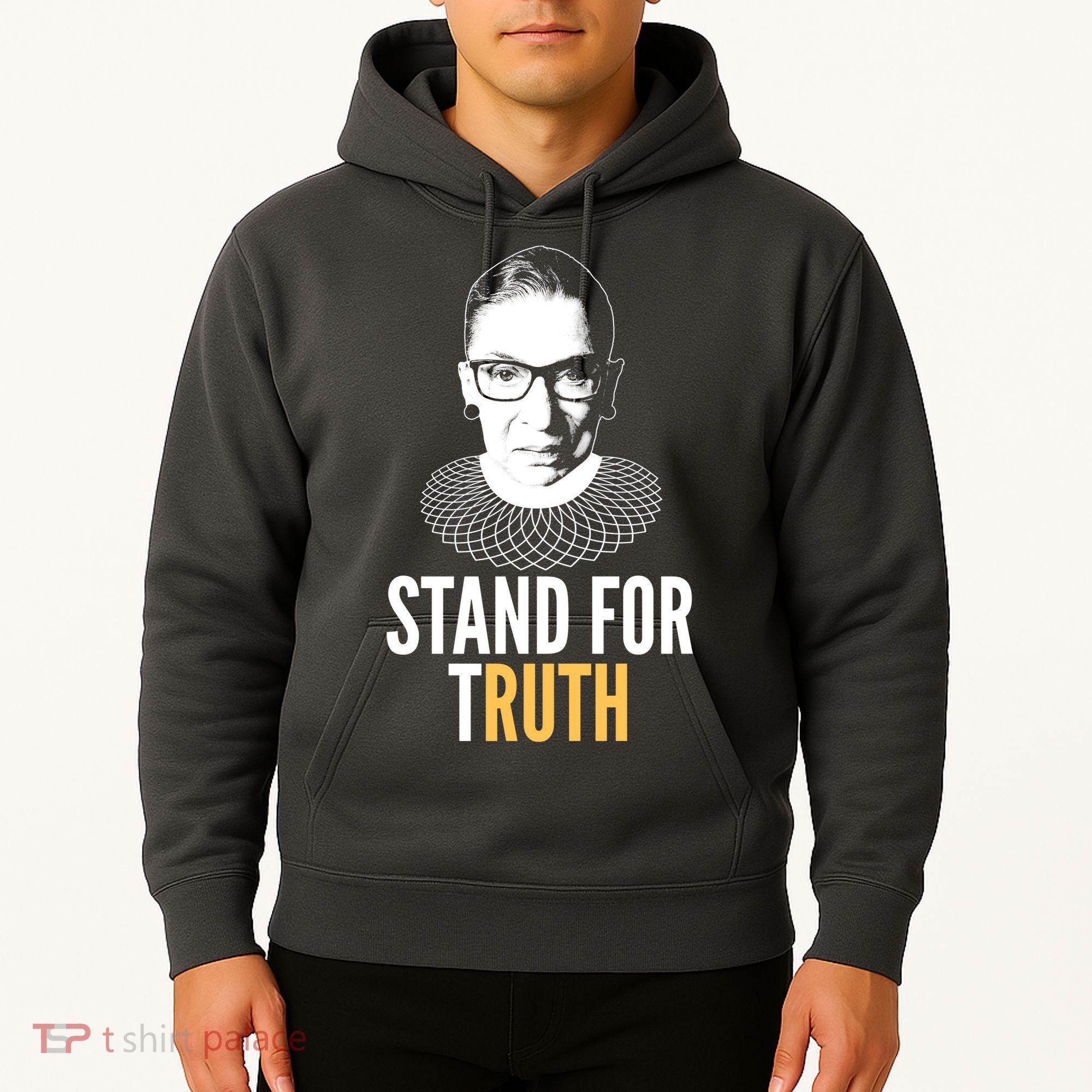 Stand For Truth Quote Ruth Bader Ginsburg Tribute Hoodie